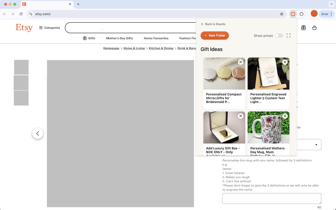 Arch: คณะกรรมการอารมณ์ของ Etsy media 3