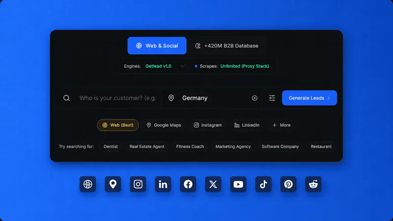 Getlead screenshot 1