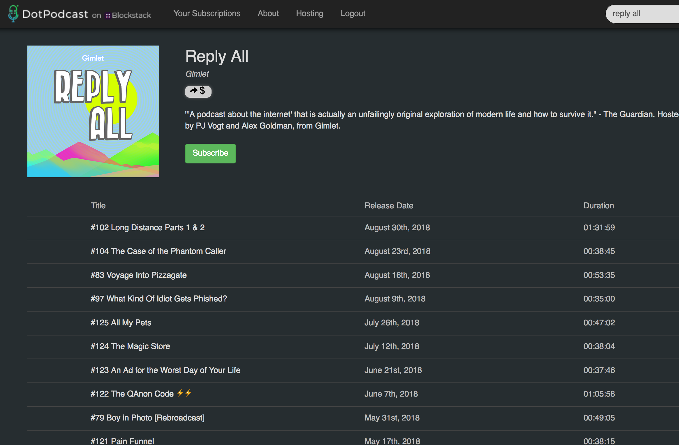 DotPodcast gallery image