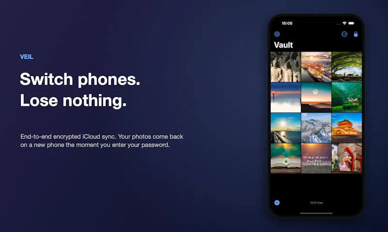 Veil — Private Photo Vault screenshot 4