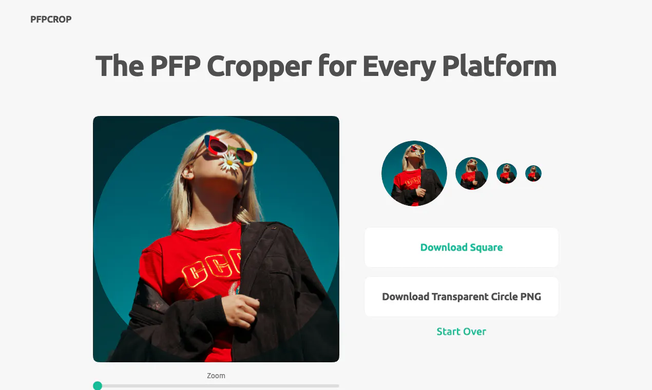 PFP Cropper gallery image