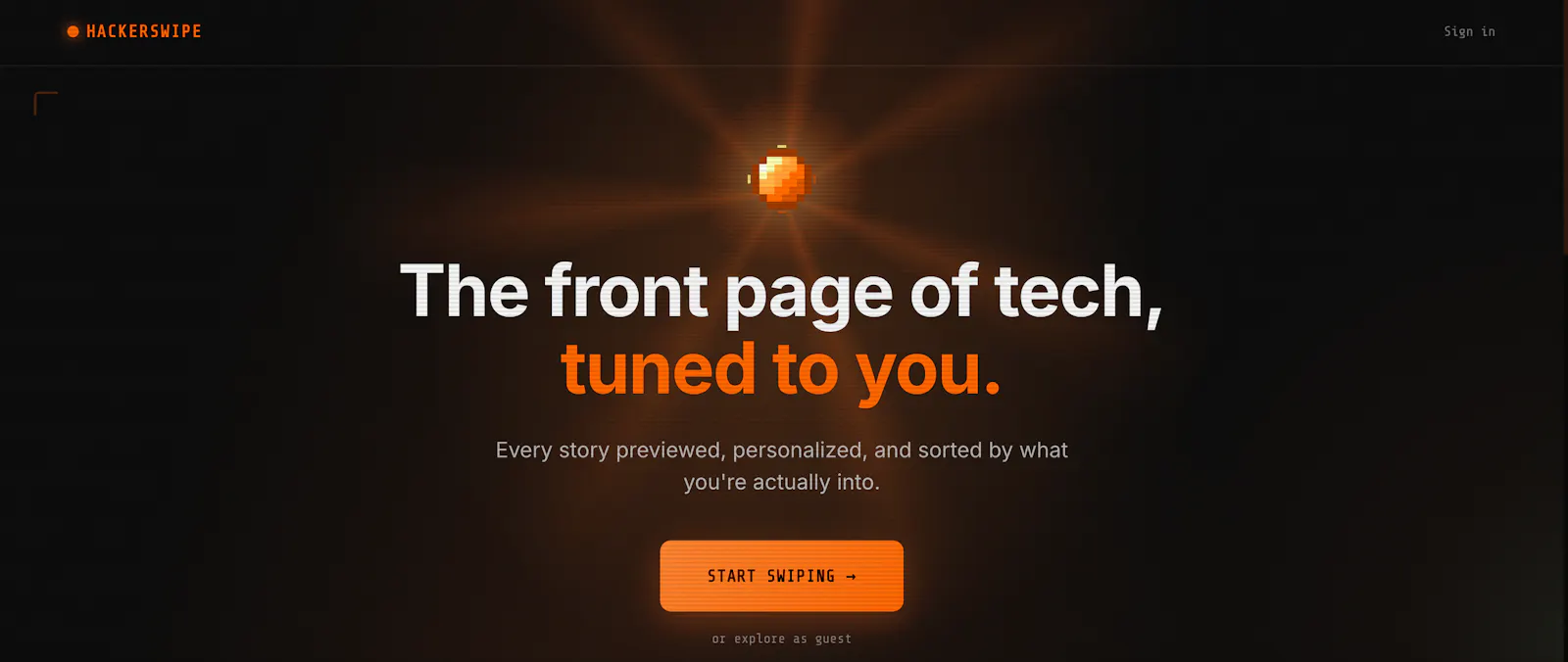 HackerSwipe screenshot 2
