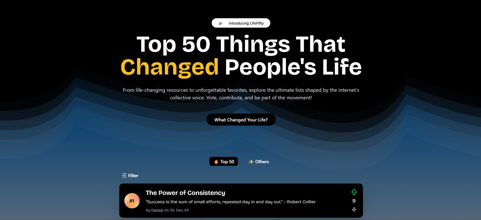 Media Life50 - Top 50 điều thay đổi cuộc sống của mọi người được chọn bởi Internet. 1