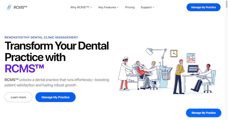 RCMS® - Smart Dental Clinic Management screenshot 1