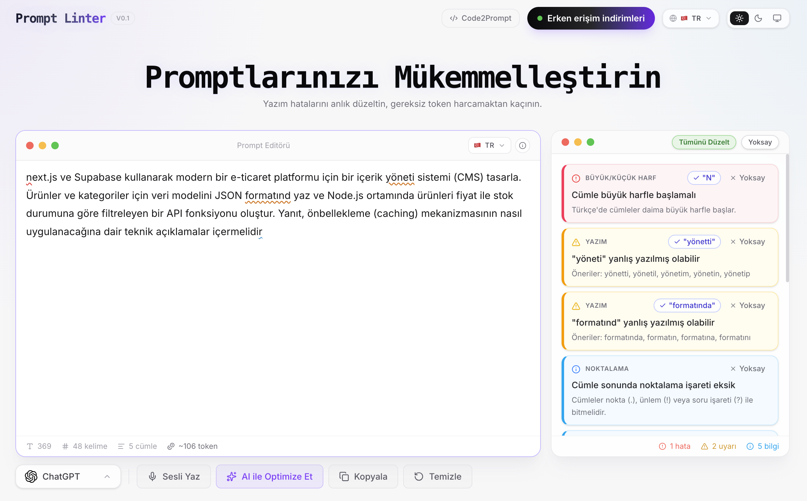 Prompt Linter gallery image