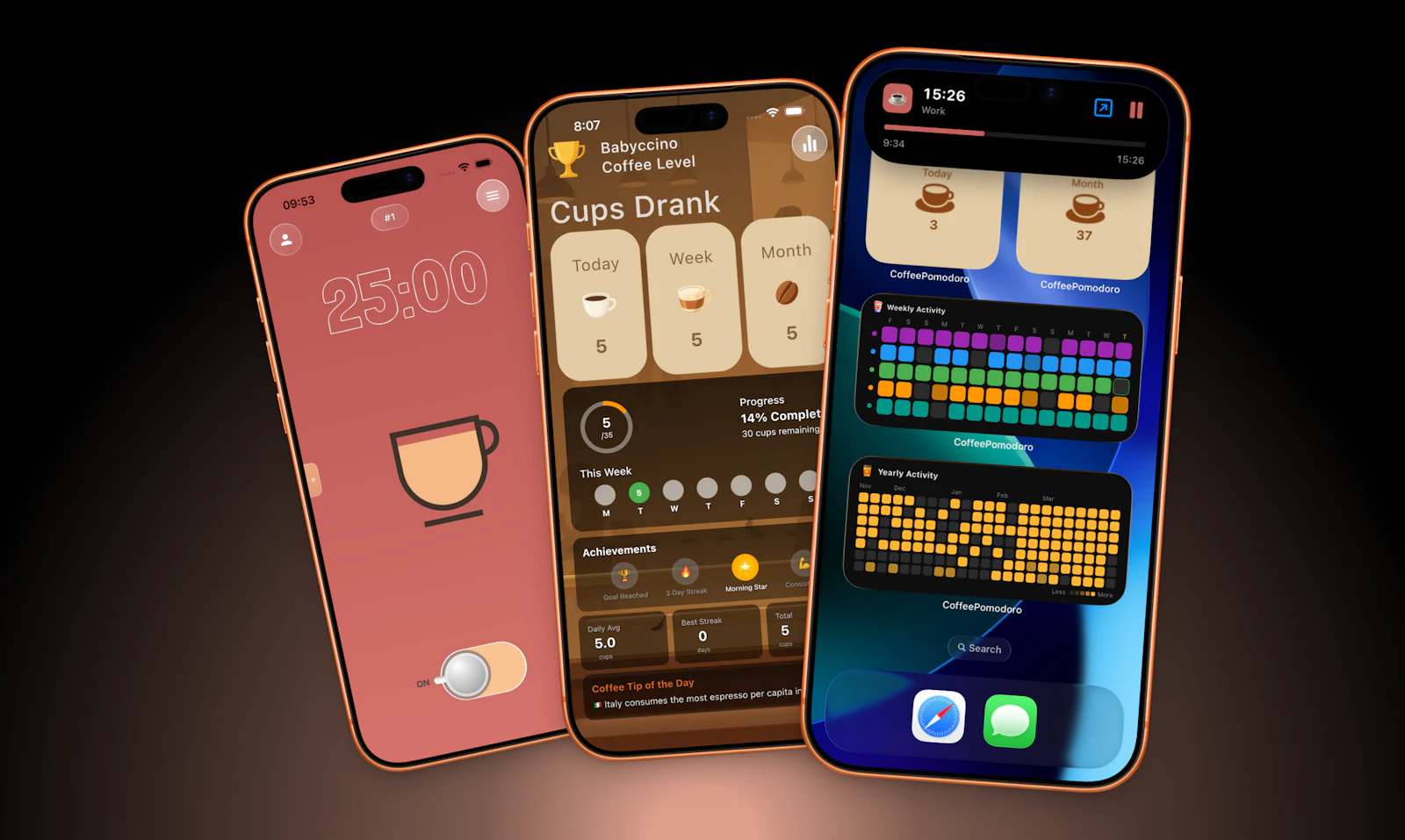 CoffeePomodoro screenshot 2