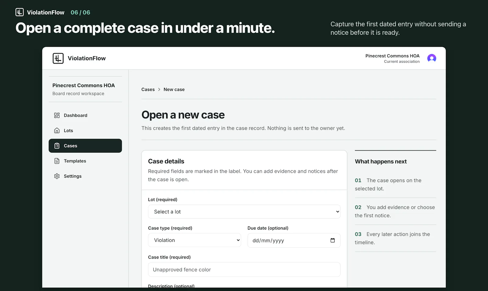 ViolationFlow screenshot 7