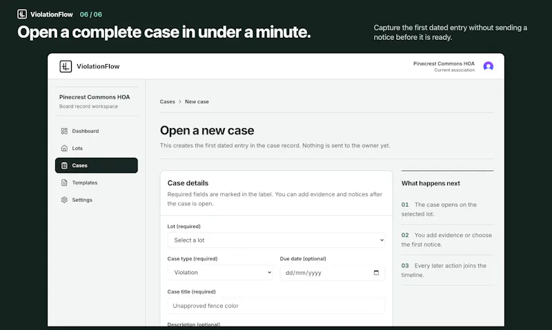 ViolationFlow screenshot 7