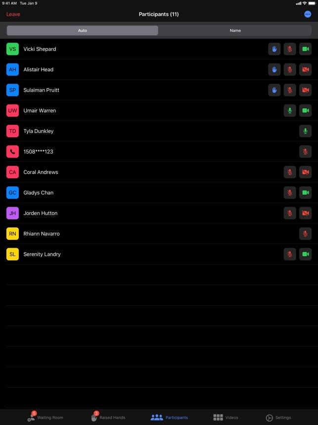 Attendant for Zoom gallery image