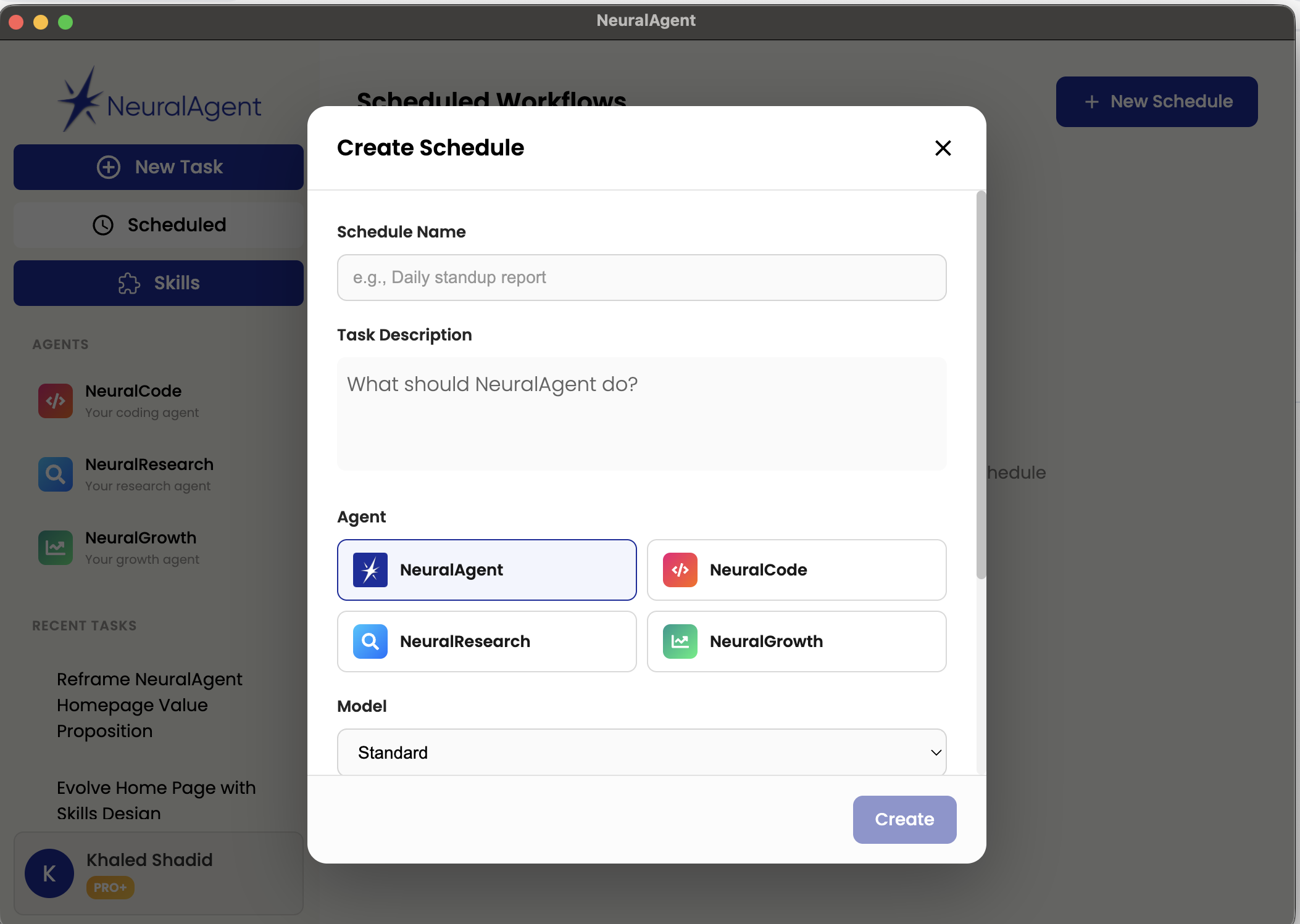 NeuralAgent - Screenshot 5 showing product features and functionality