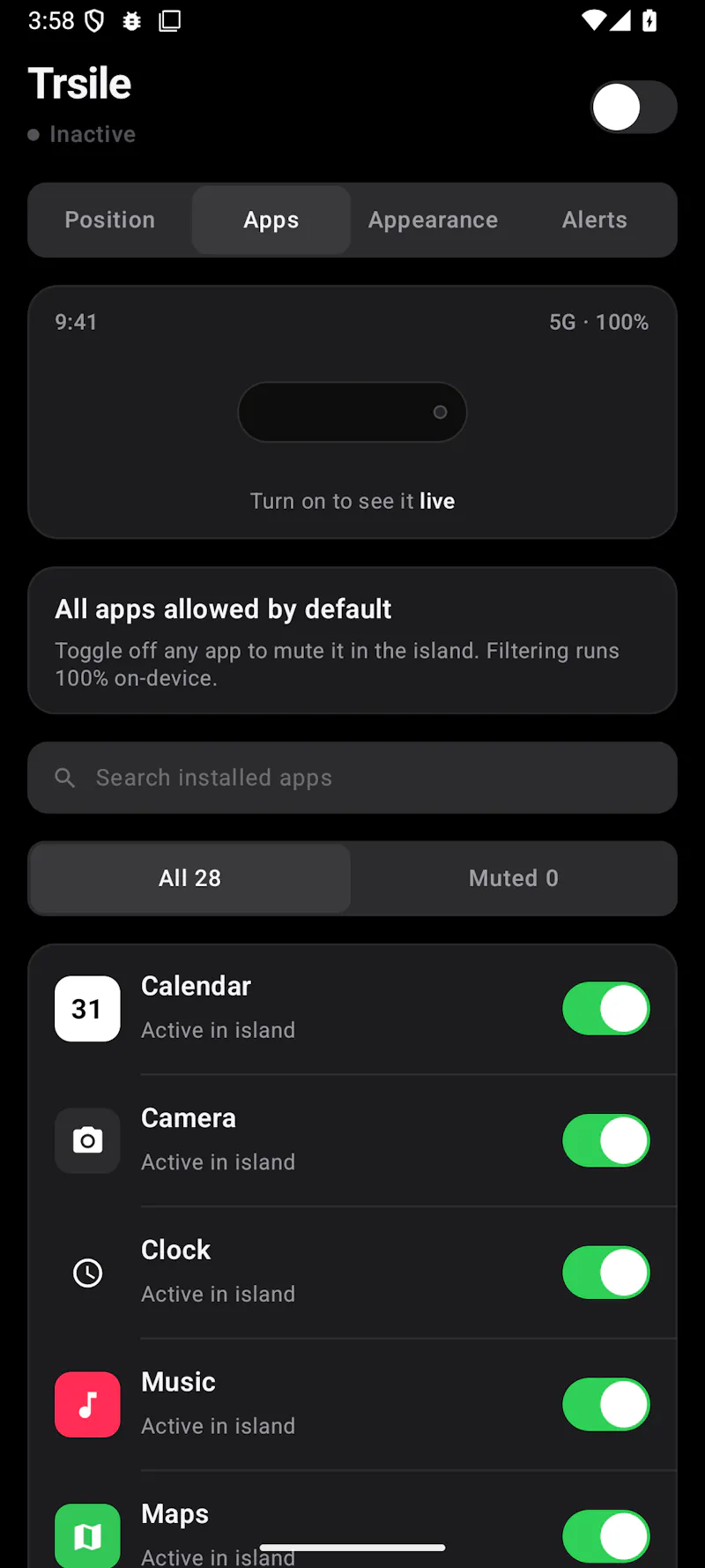 Trisle screenshot 4