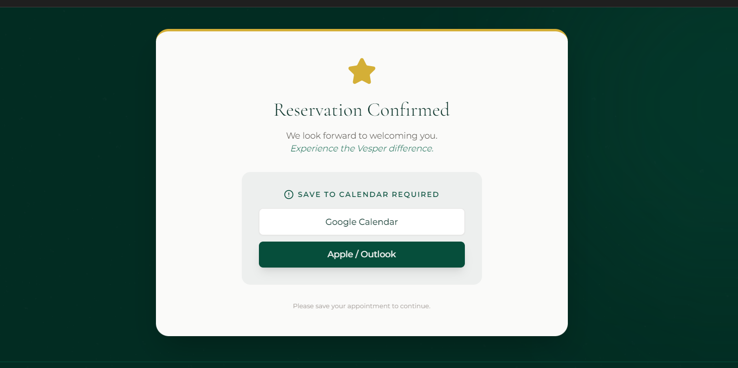 Vesper - Screenshot 5 showing product features and functionality