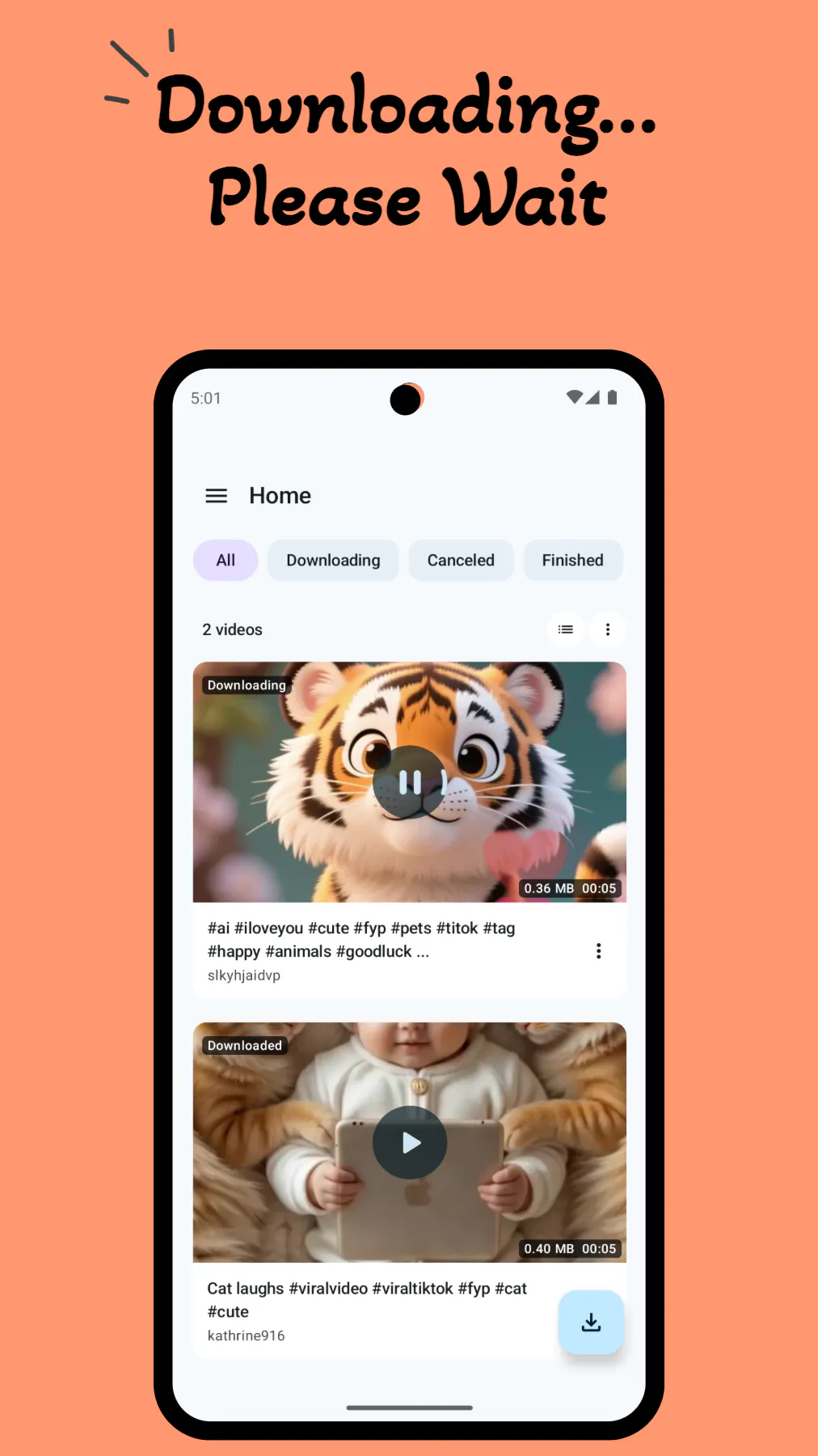 ClipDown – Video Downloader App gallery image