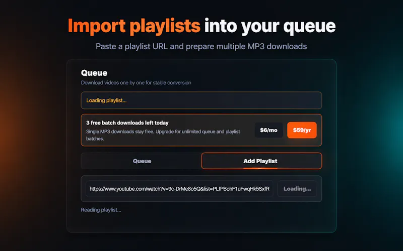 Youtube To MP3 screenshot 3