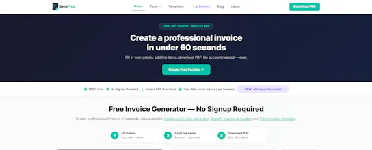 InvoFree gallery image