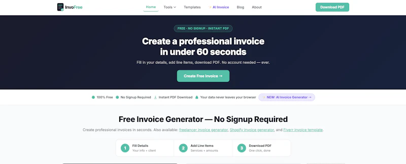 InvoFree screenshot 3