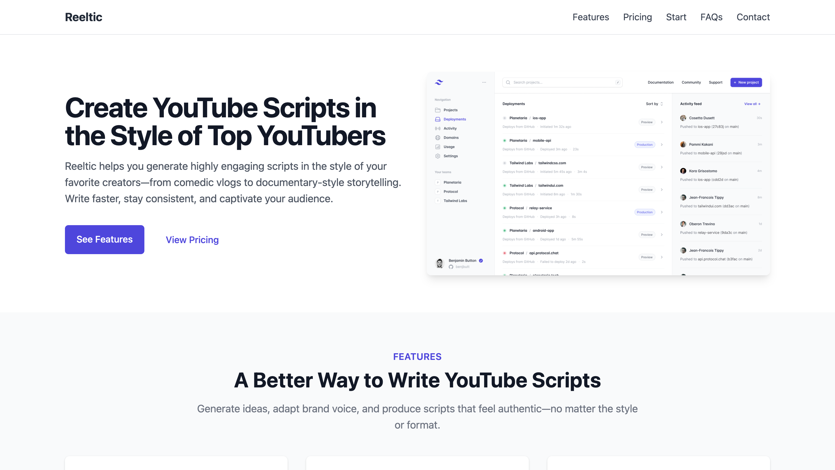 Média Réévalué - Scripts youtube dans le style des top youtubers 1