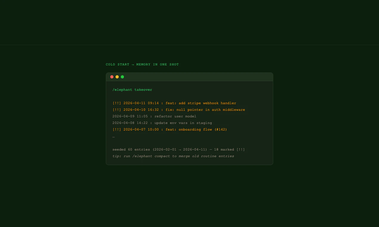 Elephant screenshot 1