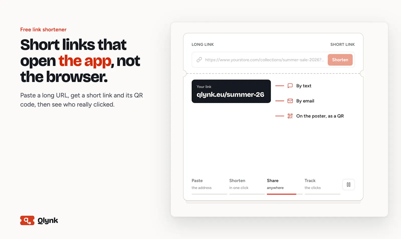Qlynk screenshot 1