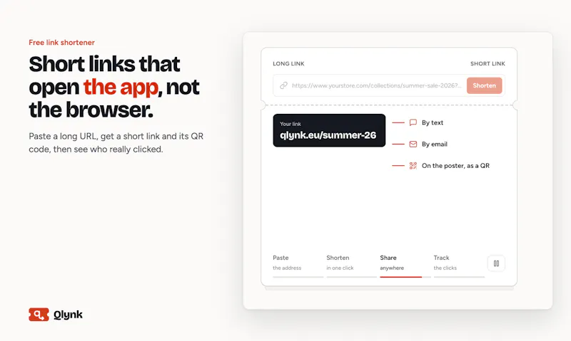 Qlynk screenshot 1