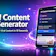AI content generator