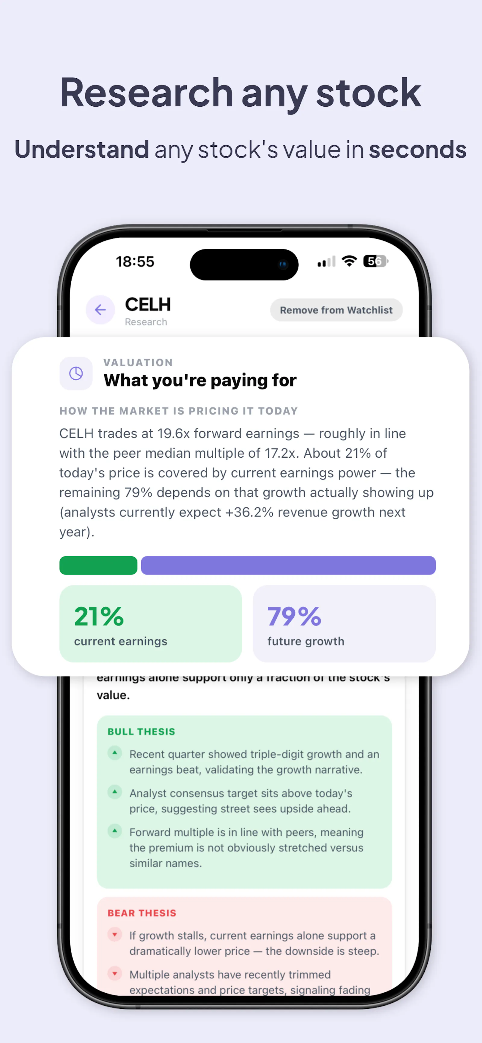 Sentex: Real-time AI Stock Intelligence screenshot 5