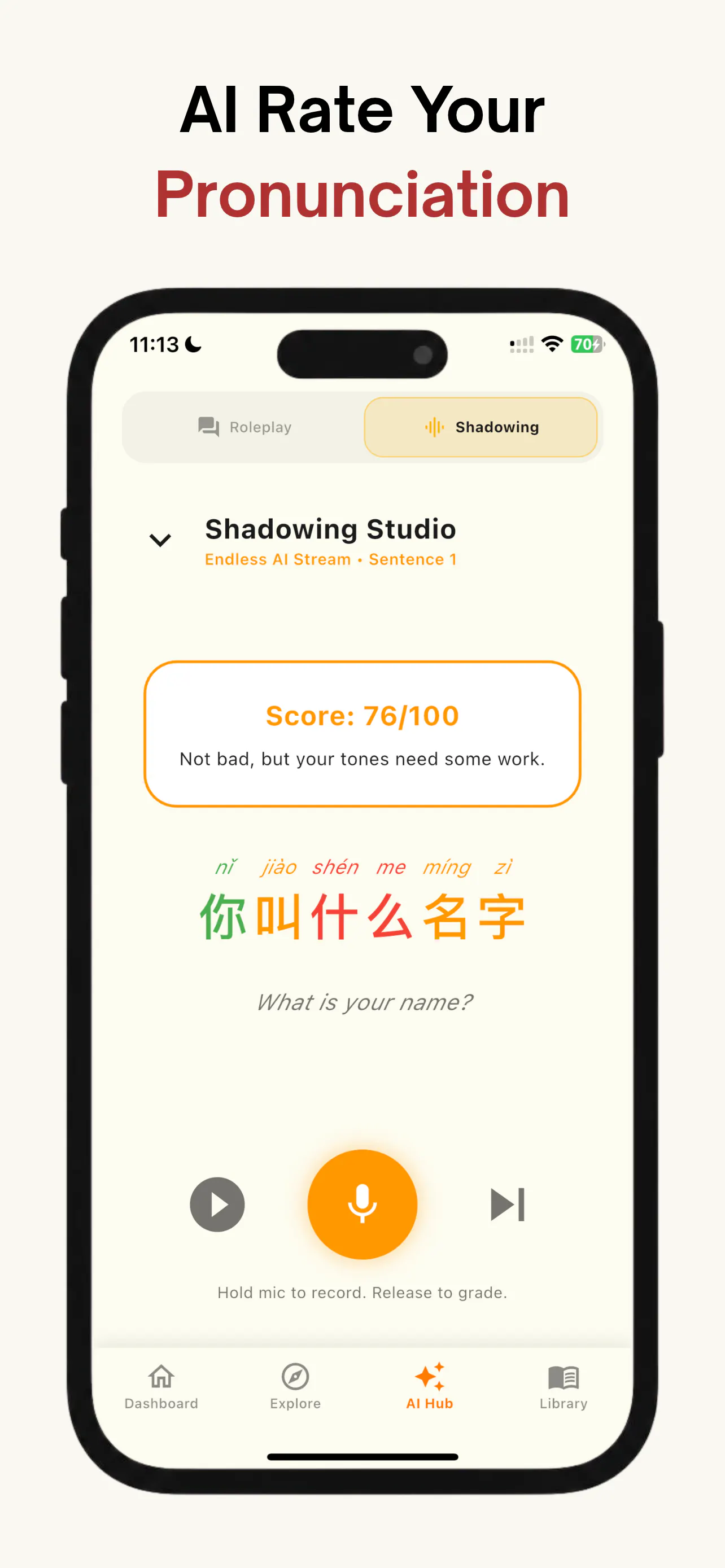 SinoSpark: Learn Chinese AI gallery image