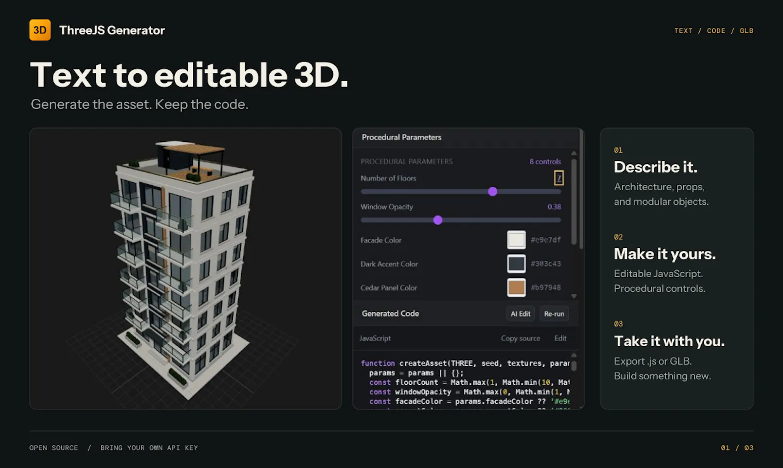  ThreeJS Generator screenshot 2
