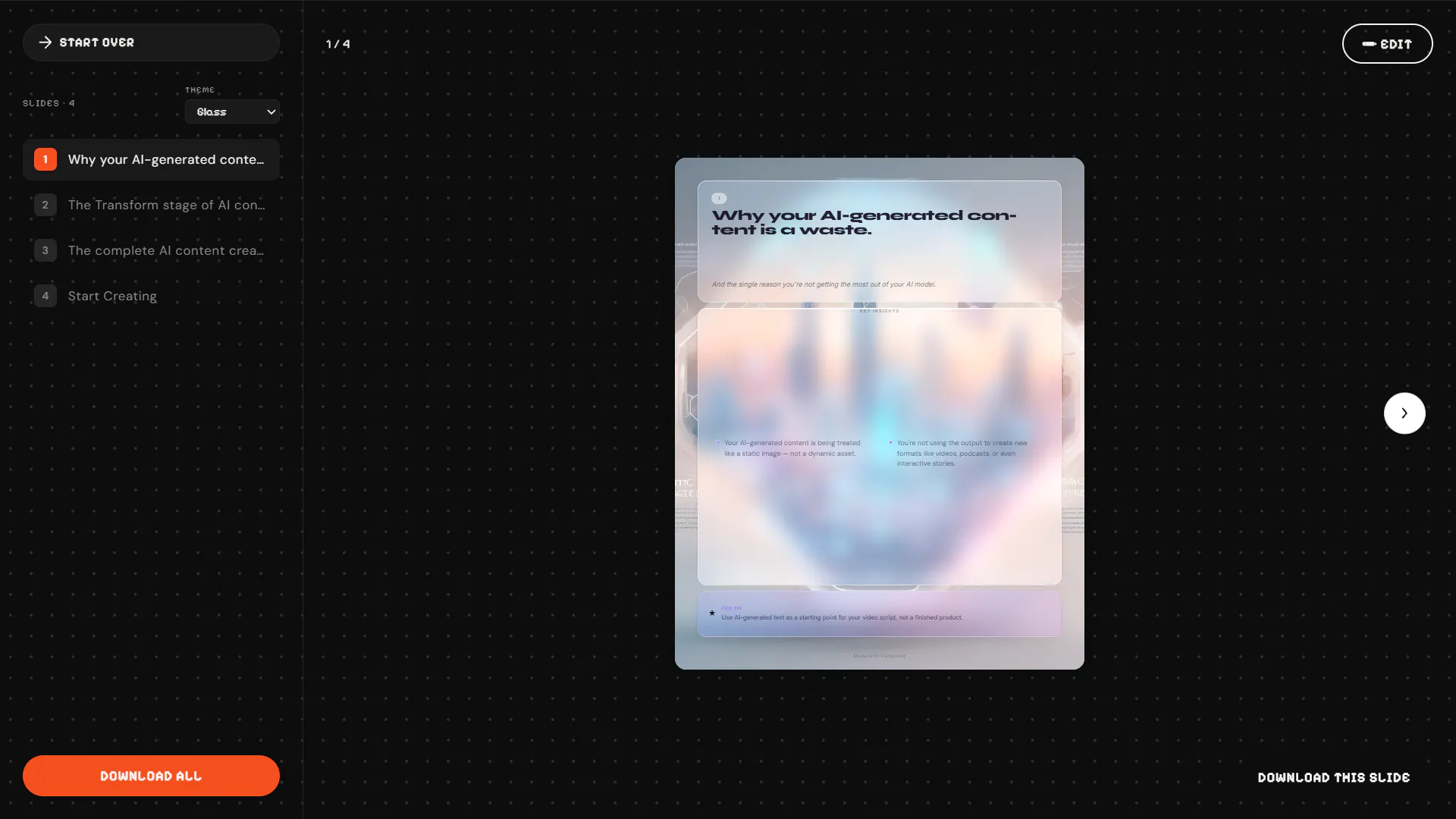 Carouselz screenshot