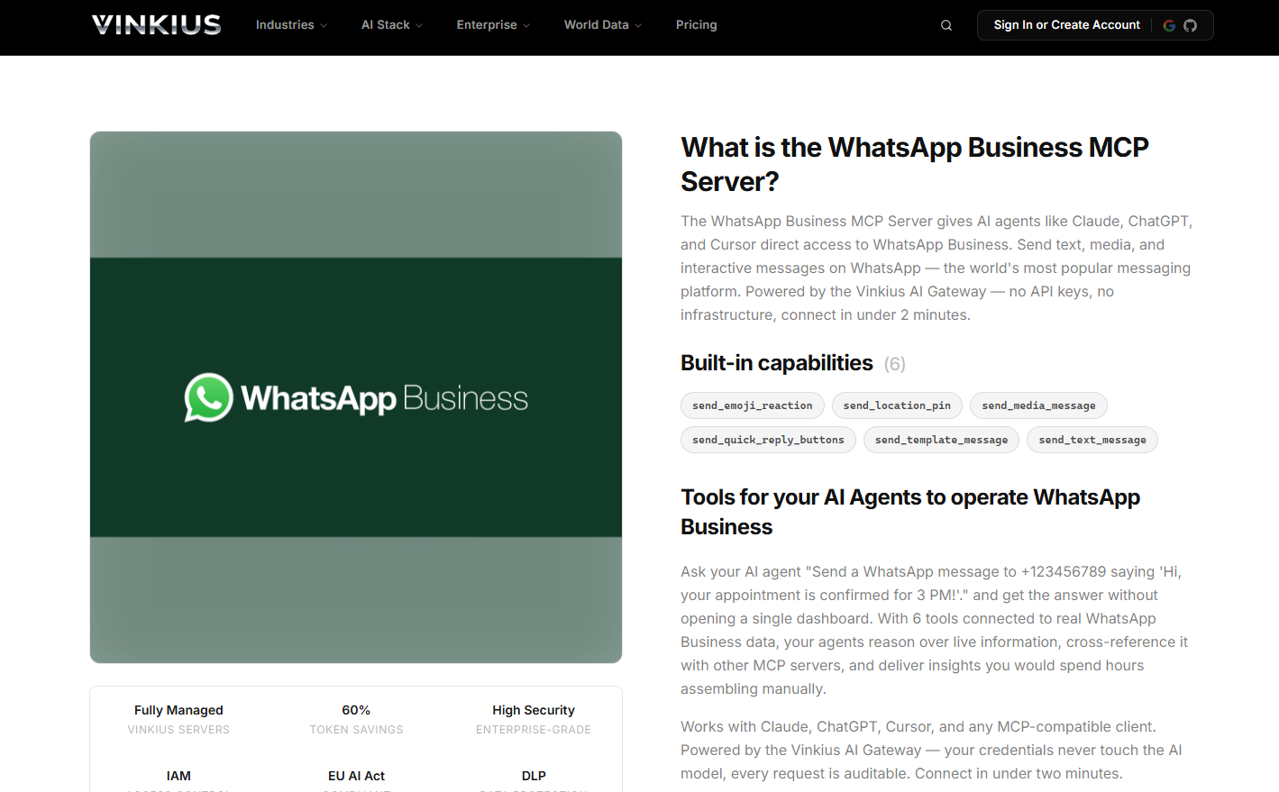 Vinkius unlocks apps for your AI agents gallery image