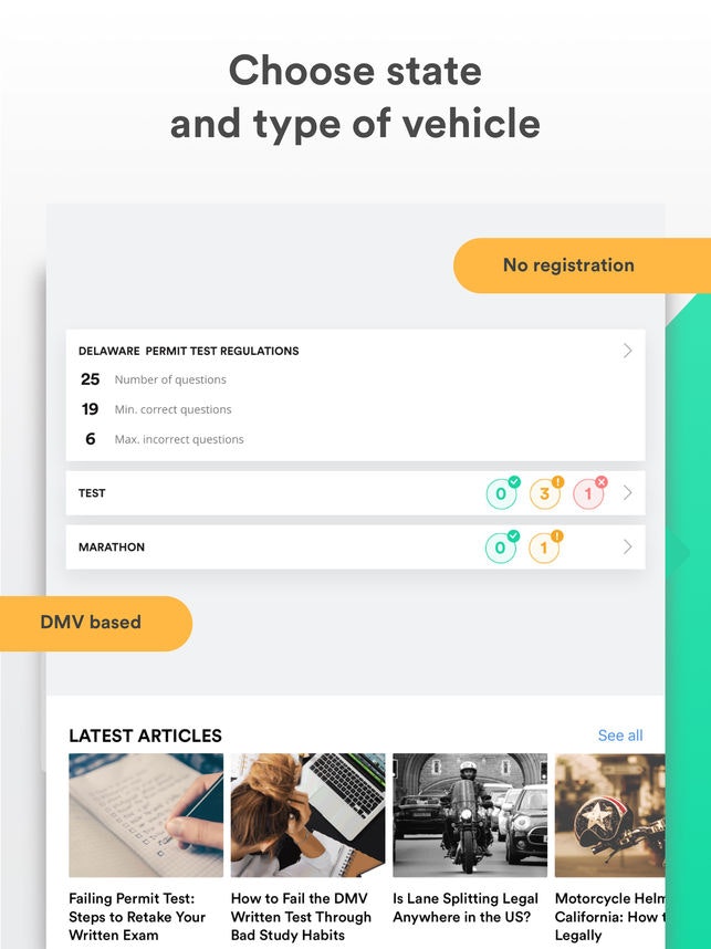 DMV Driving Test Driver Start gallery image