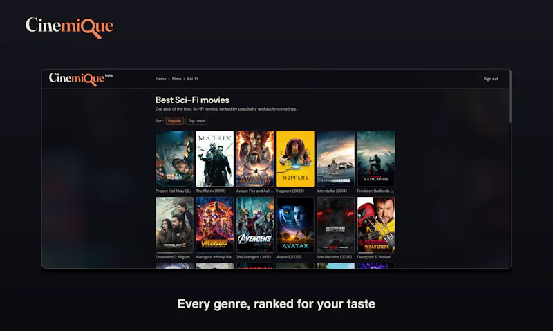 Cinemique screenshot 6