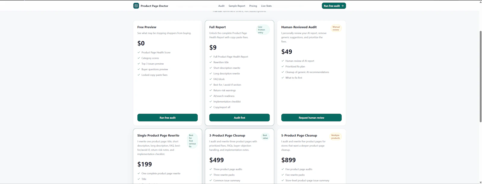 Product Page Doctor screenshot 3