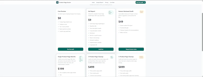 Product Page Doctor screenshot 3