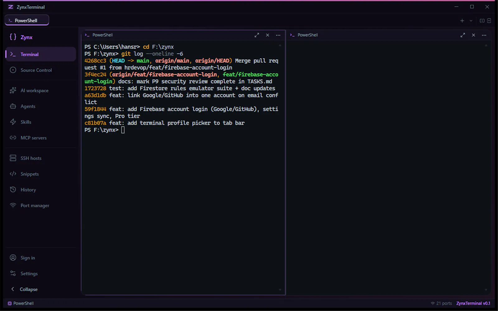 ZynxTerminal screenshot 4