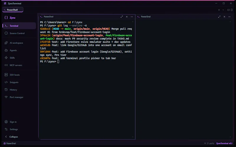 ZynxTerminal screenshot 4