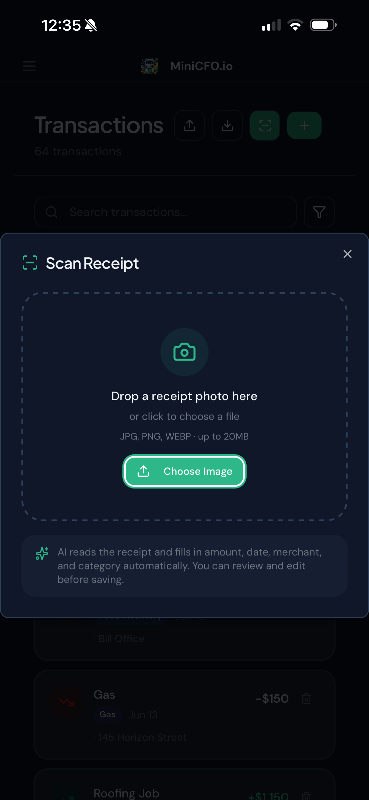 MiniCFO.io gallery image