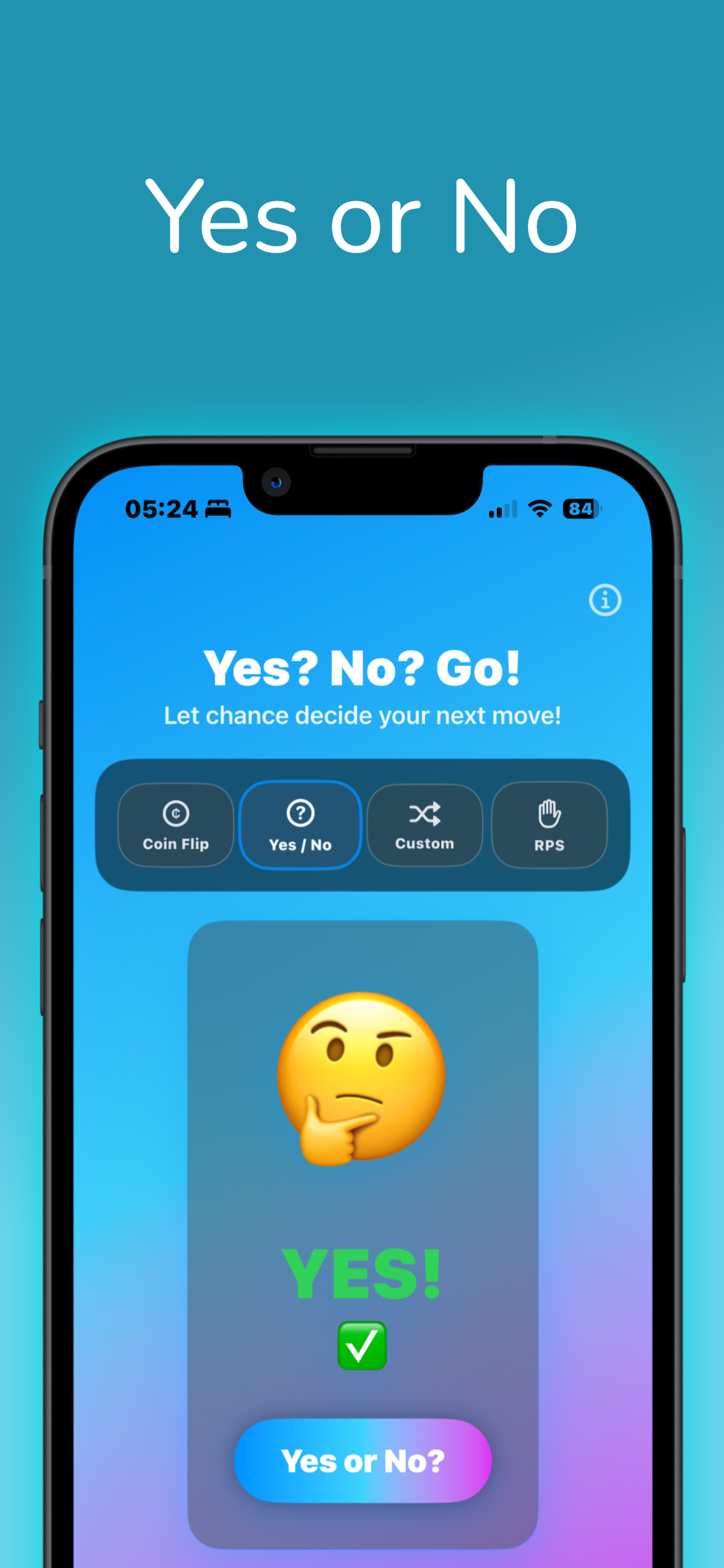 Yes? No? Go! gallery image