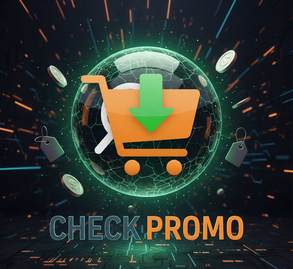 Check Promo - Amazon Smart Deal Finder - Product Hunt launch logo and brand identity