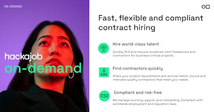 hackajob on-demand gallery image