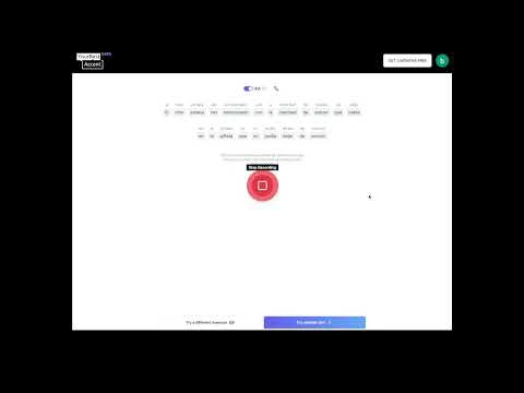 Yourbestaccent — screenshot 1 showing tool features and UI