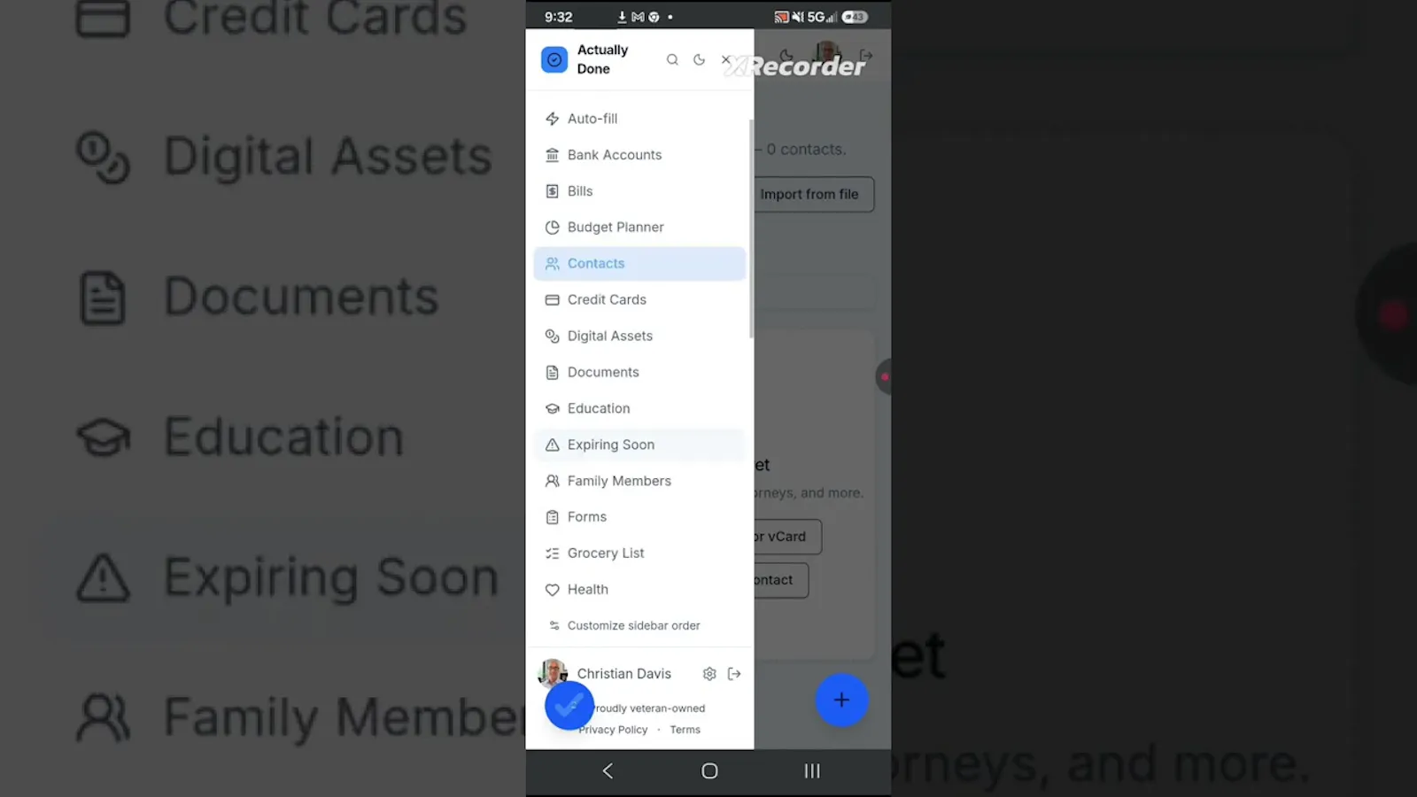 Actually Done screenshot 1 (video preview)