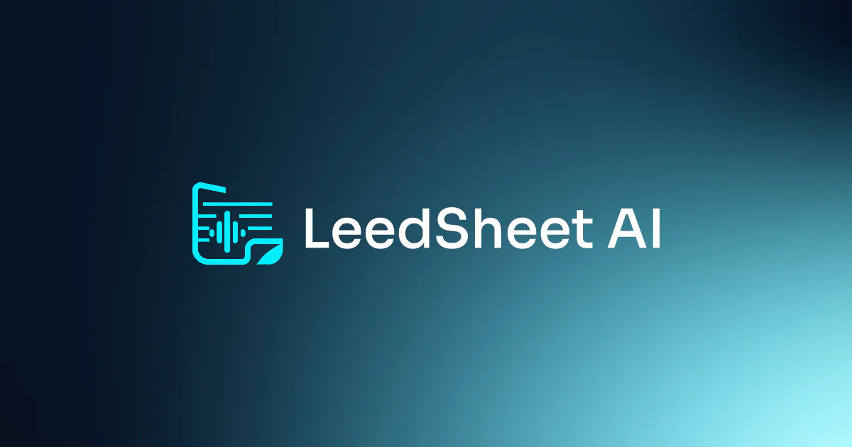 LeedSheet AI  gallery image