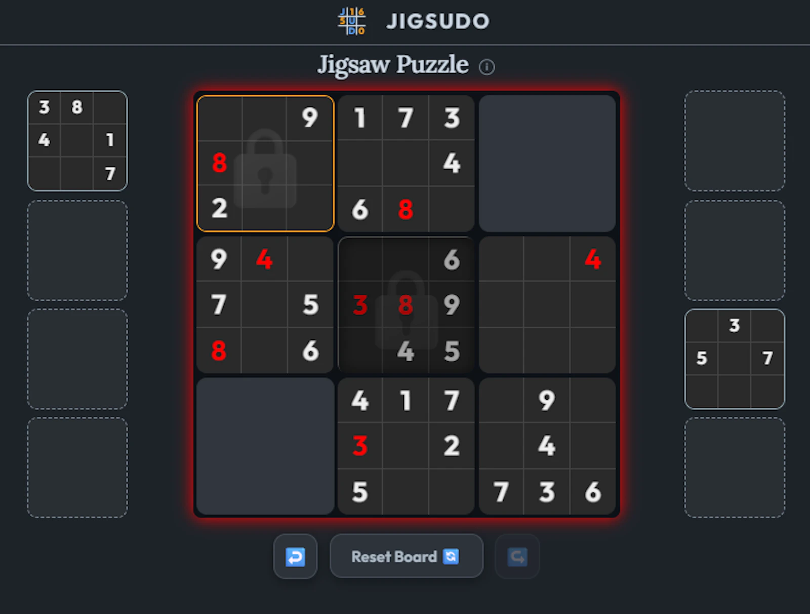 Jigsudo screenshot 2