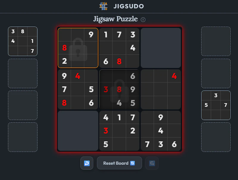 Jigsudo screenshot 2