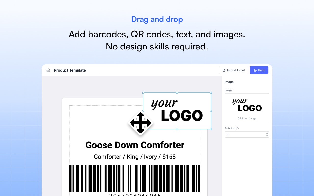 BoxHero Label Designer gallery image
