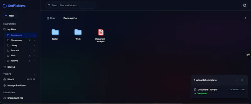 GetFileNova screenshot 3