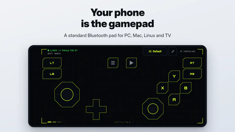 JoyLink: Phone as Gamepad screenshot 1