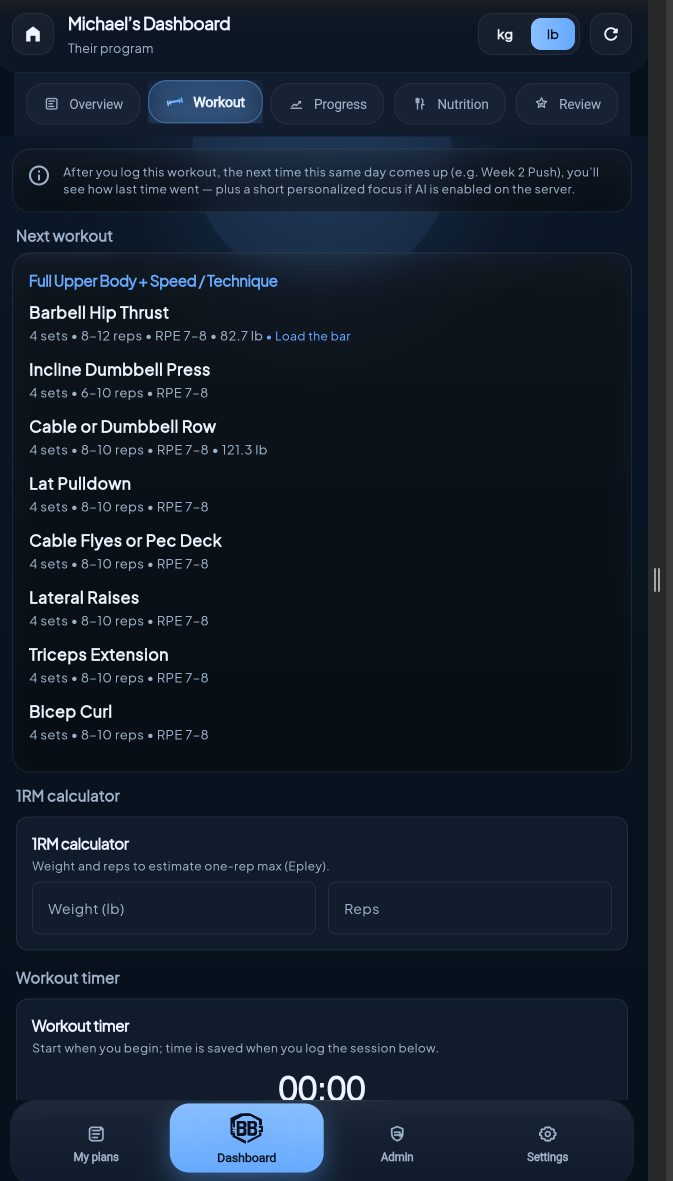 Barbell Blueprint gallery image