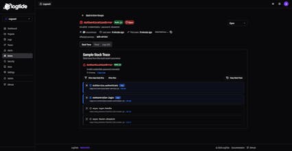 LogTide gallery image